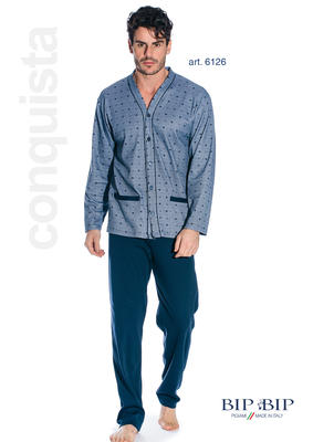 MEN'S PAJAMA M/L 6126 Tellini S.r.l. Wholesale Clothing